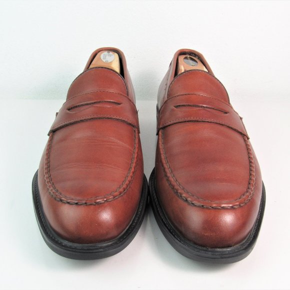 Allen Edmonds Men\'s Brown Leather Penny Loafers Men\'s Size 12 D main image 4